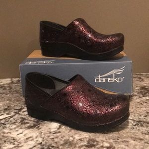Wine Medallion Dansko Clogs